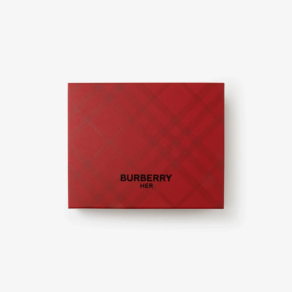 Red Burberry Her gift box
