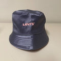 Levi's reversible bucket hat in dark navy with LEVI'S logo