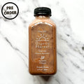 Organic Pharmer Trainer protein shake bottle, turmeric infusion, 12 fl oz label