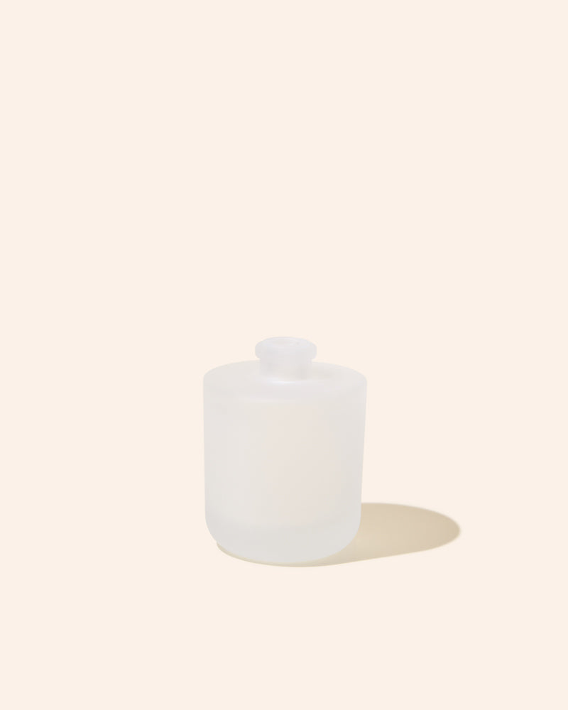 Aura® diffuser bottle in matte frost with matching top