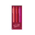 “Let’s Get Smutty” Jotter pens 3-pack, four pens?—boxed set with red and pink tips