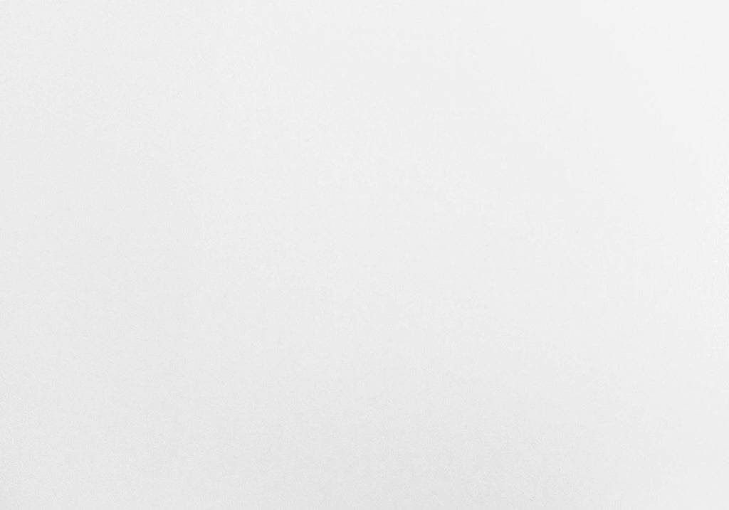 White finish panel close-up on 5-tier office bookshelf, contemporary etagere.