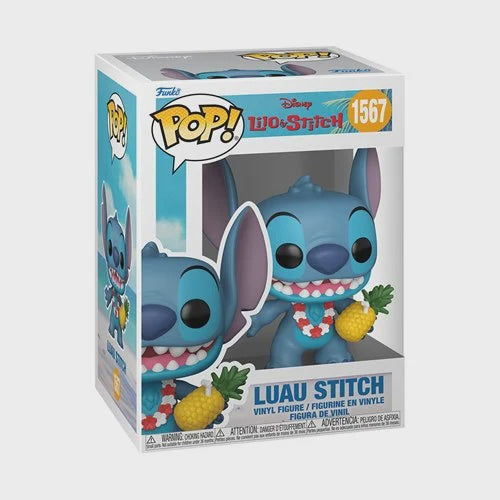 Funko Pop Lilo & Stitch Luau Stitch in box, numbered 1567