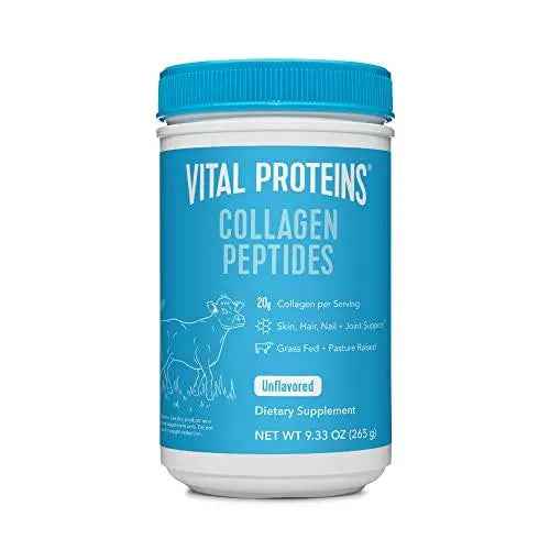 Vital Proteins collagen peptides jar, unflavored dietary supplement