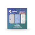 Method Simply Nourish travel body wash and hair care gift set, three bottles