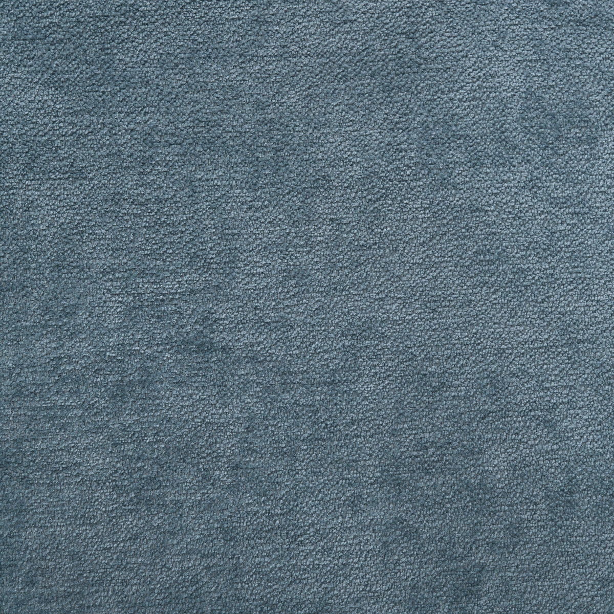 Blue fabric upholstery texture swatch with fine woven surface