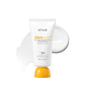 ANUA sunscreen SPF50+ PA++++, white squeeze tube with orange flip cap