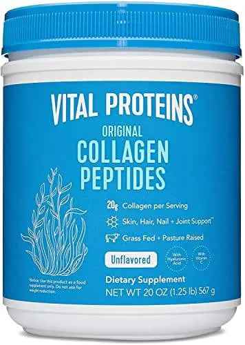 Vital Proteins Original collagen peptides jar, unflavored dietary supplement