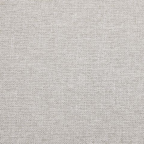 Light gray woven upholstery fabric swatch with textured pattern