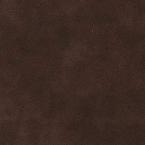 Dark brown leather-look upholstery close-up with smooth grain texture
