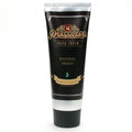 Black shaving cream tube with gold Prospectors logo and “Shave Cream” text