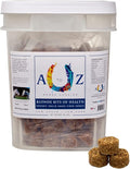 Horse cookie treats container, Blonde Bits of Health organic agave fiber, low sugar