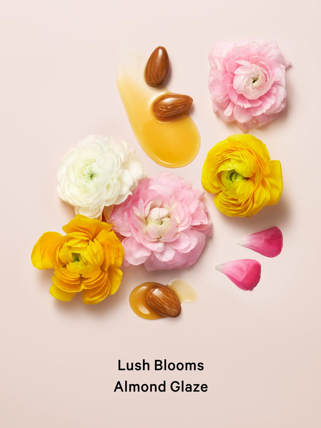 Mini fragrance mist gift set with lush blooms and almond glaze scent assortment