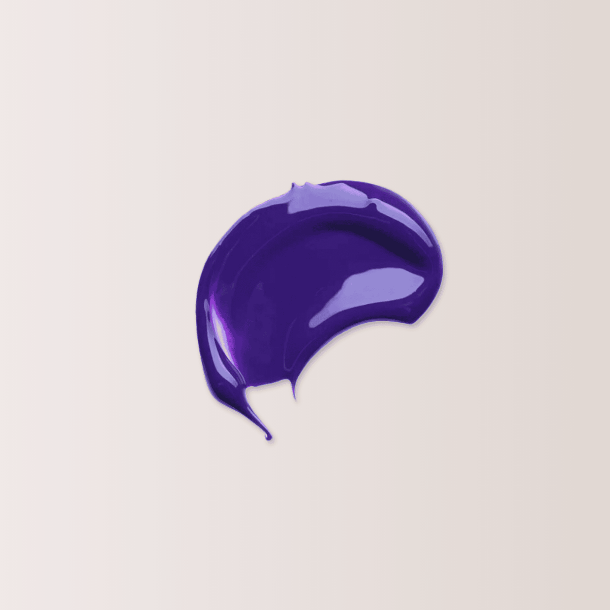 Purple brightening shampoo gel swatch