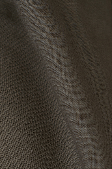 Olive woven fabric texture close-up