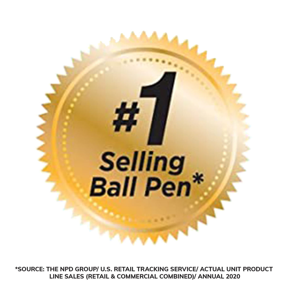 Gold seal reading #1 Selling Ball Pen for Round Stic Xtra Life.