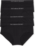 Black seamless hipster underwear multi-pack, moderate coverage briefs