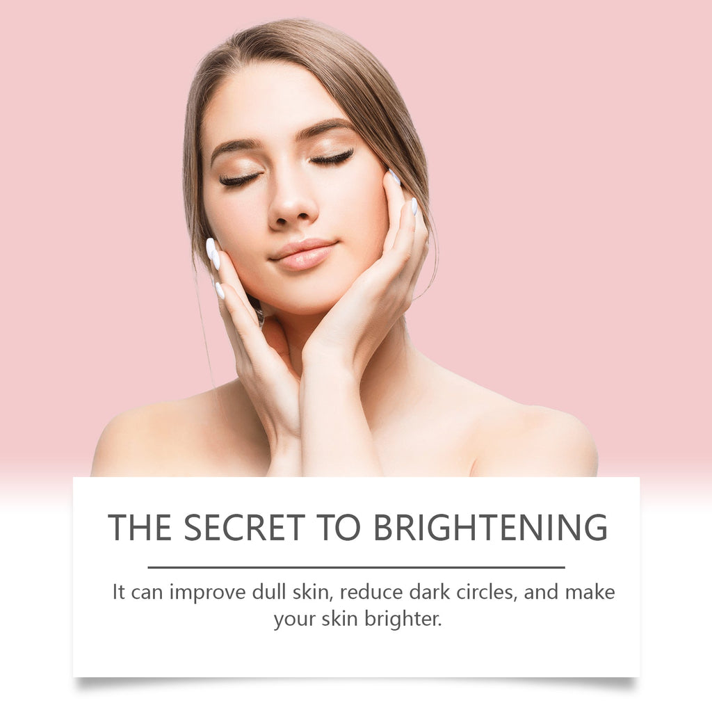 Moisturizing skincare on face, woman with hands on cheeks and eyes closed