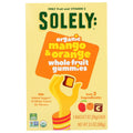 Organic mango and orange whole fruit gummies pouch, vitamin C, no added sugars