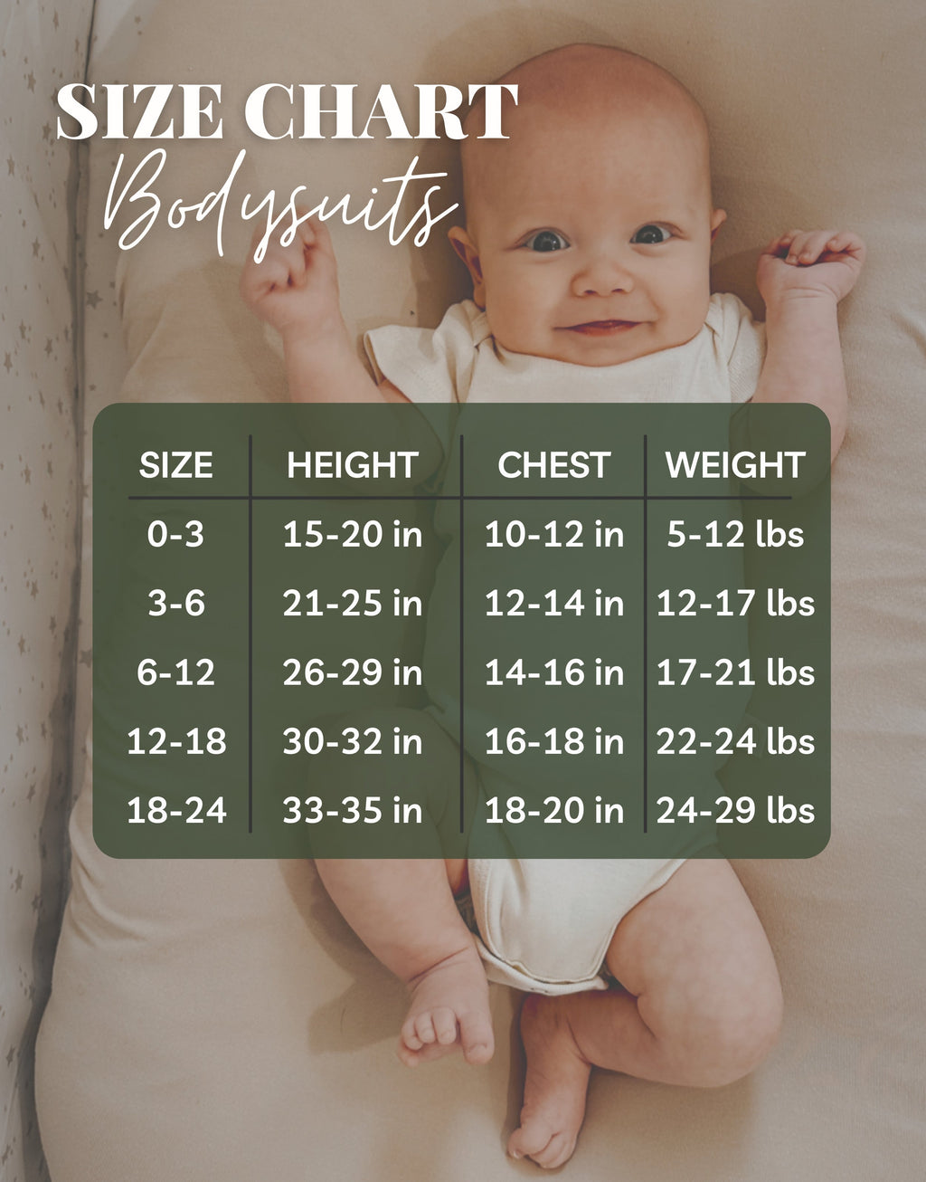 Baby wearing cream long-sleeve bodysuit with orange pumpkin print