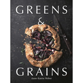 Hardcover cookbook with dark cover and rustic circular pie illustration