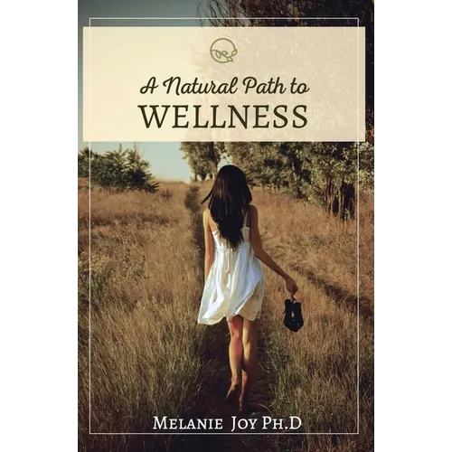Paperback book cover with woman walking in field, "Wellness" title