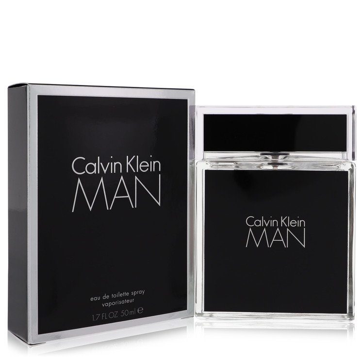 Calvin Klein MAN men's Eau de Toilette spray bottle with box, 1.7 fl oz