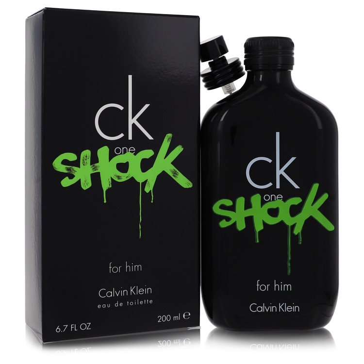 Calvin Klein CK One Shock men’s eau de toilette spray, 6.7 fl oz bottle & box