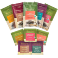 Teeccino assorted herbal tea sampler variety pack of flavored packets