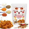 Spice coating mix bag for fried chicken and fish, with seasoning graphic