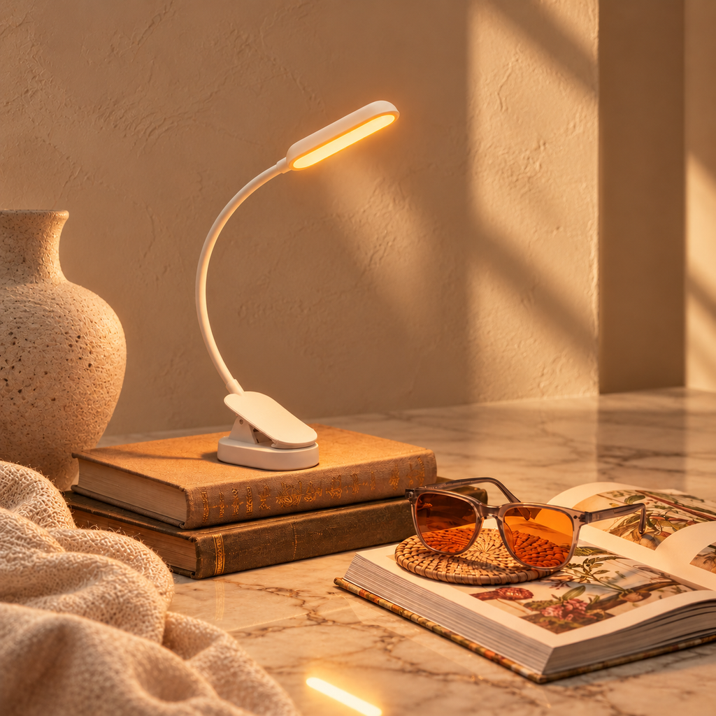 Lumina | Circadian-Friendly Blue Light-Free Reading Lamp