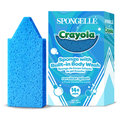 Cerulean Splash body buffer, blue cone sponge with textured surface
