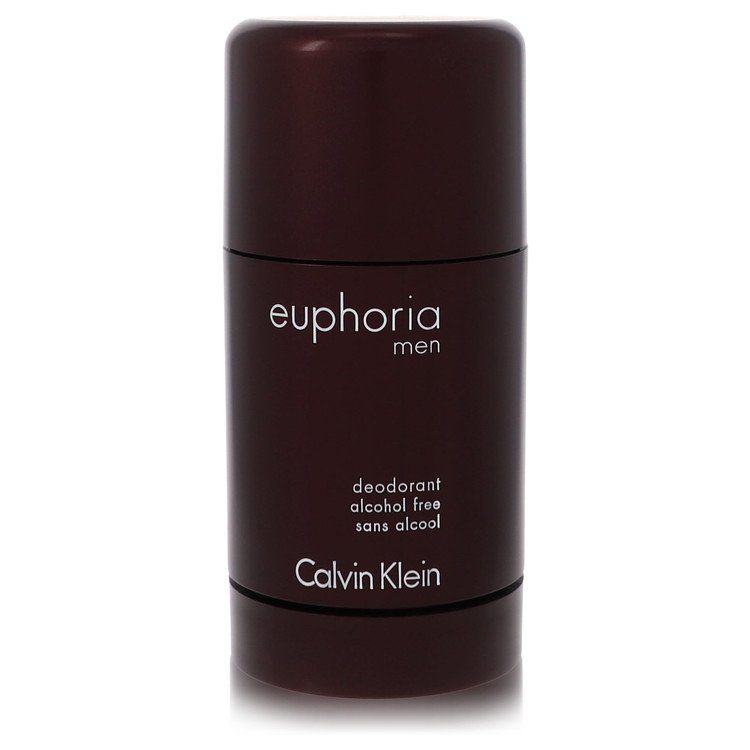 Calvin Klein Euphoria men deodorant stick, alcohol-free, dark brown stick container