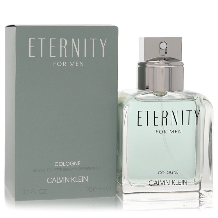 Calvin Klein Eternity for Men cologne bottle with matching box, 3.3 fl oz