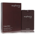 Men's Calvin Klein euphoria eau de toilette spray box and bottle, 0.67 oz