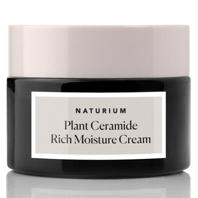 Naturium Plant Ceramide Rich Moisture Cream jar close-up with label