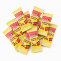 Prince of Peace Lychee ginger chews packets, yellow-striped with red branding
