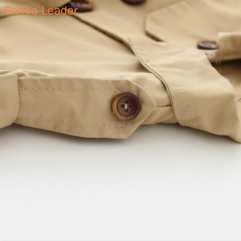 Khaki coat sleeve cuff detail with dark button and stitched trim