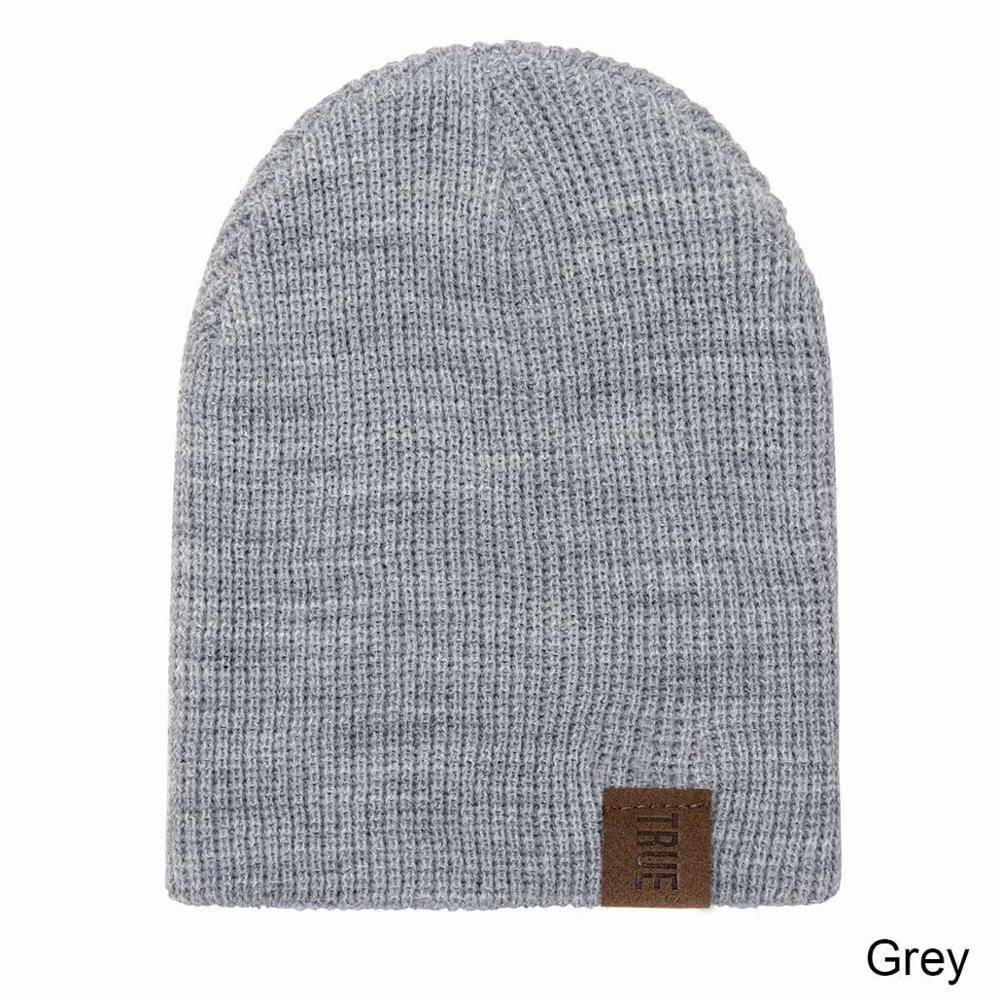 Kids knit beanie and scarf set, grey ribbed knit with logo patch