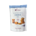 gfJules gluten free cookie mix pouch with cookie serving photo