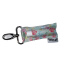 Pastel paw print Lip Balm Holder with LippyClip® clip and keyring loop
