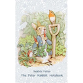 Beatrix Potter Peter Rabbit notebook with illustrated rabbit and bird on light cover