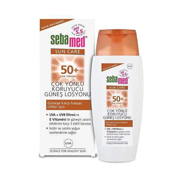 Sebamed sun care lotion SPF 50+ with box and 150 ml bottle