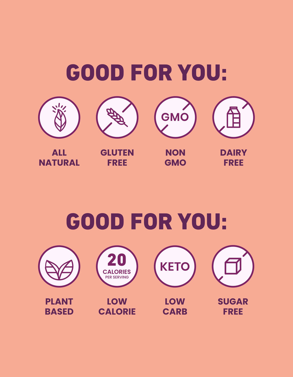 FreeStyle Kalamata olives label icons: all natural, gluten free, non-GMO, dairy free