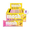 Mosh energy bar multipack box with lemon white chocolate crunch bar wrappers