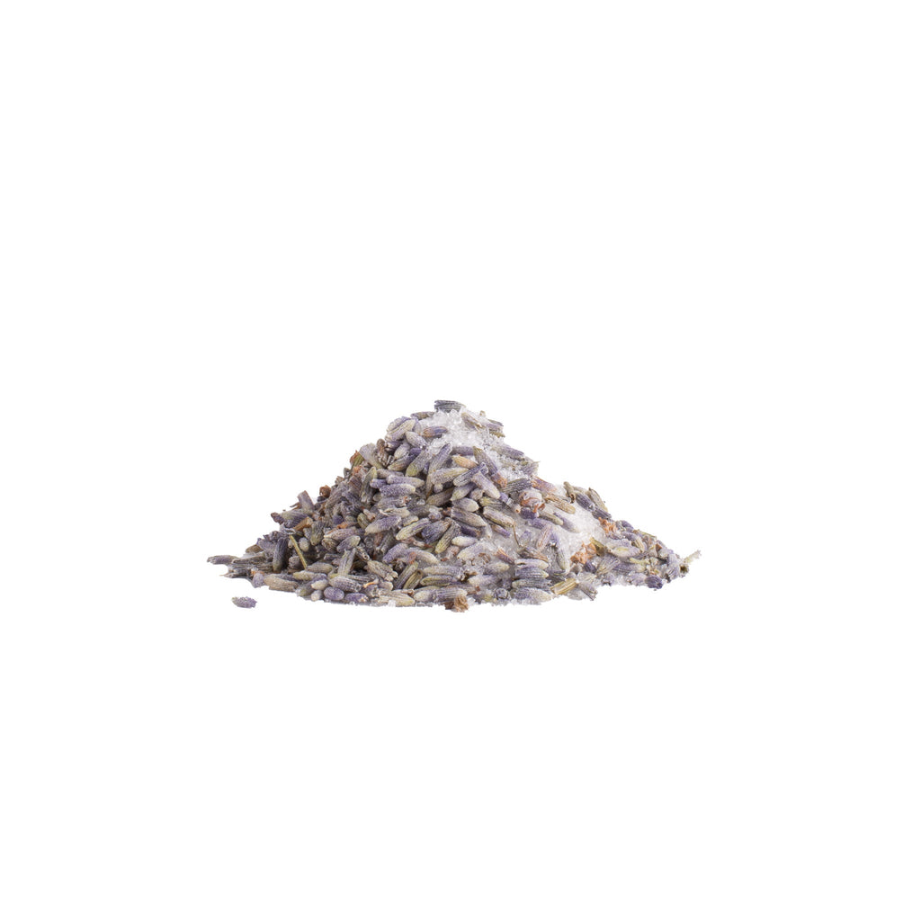 Lavender Lemon Sugar seasoning crystals, loose pile