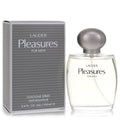 Estee Lauder Pleasures for Men cologne spray, 3.4 oz bottle and box