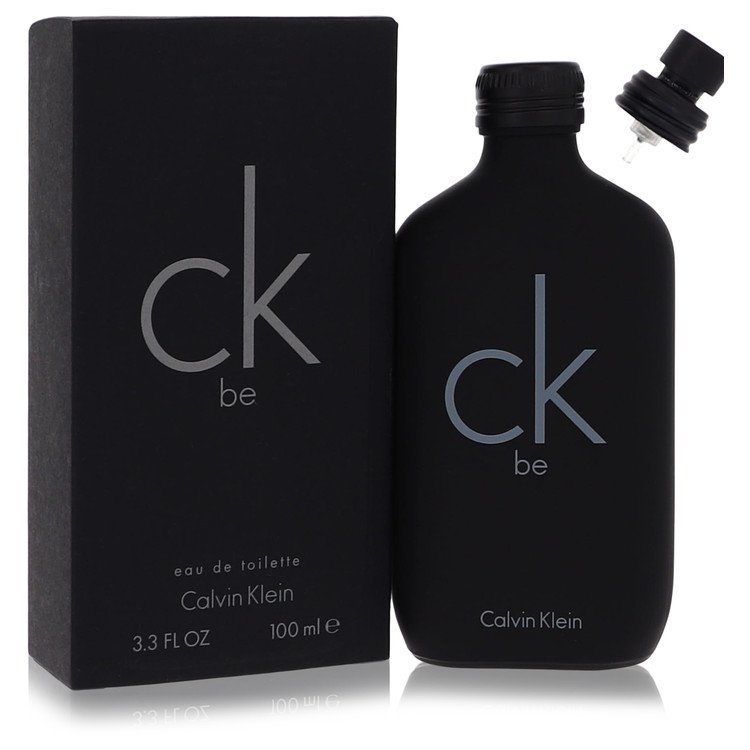 Calvin Klein CK be eau de toilette spray, black bottle with box and sprayer