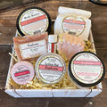 Large gift set with body butter, bath salts, lotion bar, and body scrub (Euphoria)