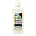 Enchanted Curl shampoo bottle with pump, curl hydrating, 10 oz, cream label.